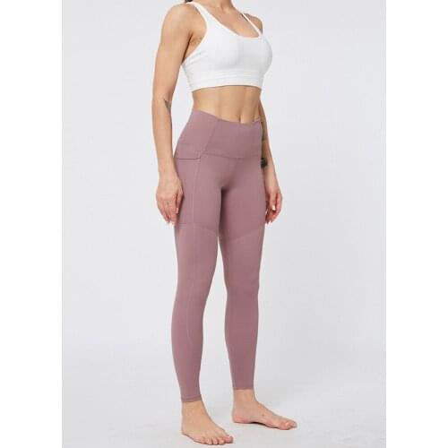 Leggings With Pockets Fitness Slimming Shaper Compression Lightweigh Womens Leggings 2021 Solid Color Womens Tights Leggings