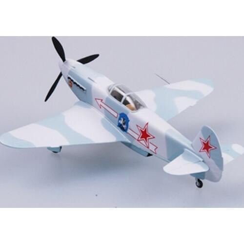 EASY MODEL scale airplane 37226 1/72 scale airplane Yak-3 assembled model finished model do not need to assemble model gift