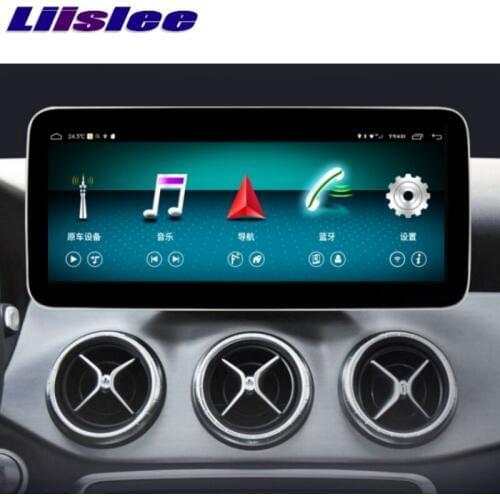 Liandlee Car Multimedia Player NAVI CarPlay For Mercedes Benz MB CLA Class 2014 2015 2016 2017 2018 NTG Car Radio GPS Navigation
