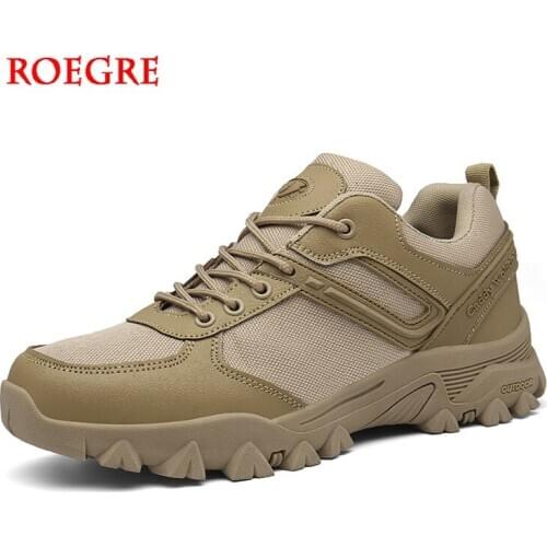 New Autumn Men Military Boots Quality Special Force Tactical Desert Combat Ankle Boats Army Work Shoes Outdoor Sneakers Big Size