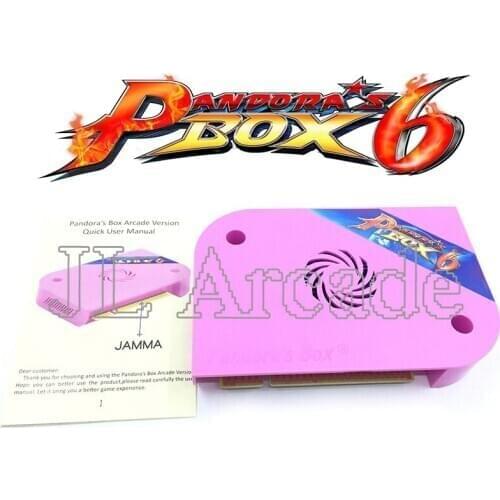 Original pandoras box 6 pandora box 6 1300 in 1 Arcade Game cartridge jamma Multi game board WITH cga vga and HDMI OUTPUT
