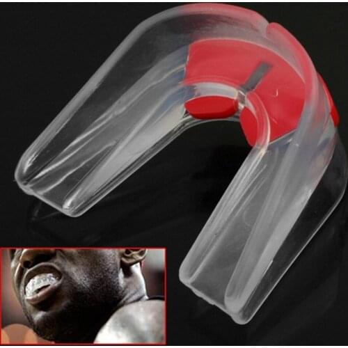 Sport Mouth Guard Gum Shield Mouth Protection Guard Boxing Martial Arts Junior Senior Tooth protector Tooth Brace Protection