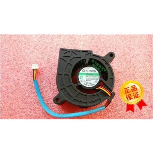 SUNON GB1245PKV1-8 DC 12V 0.5W 3-line Turbo Blower Projector Cooling Fan
