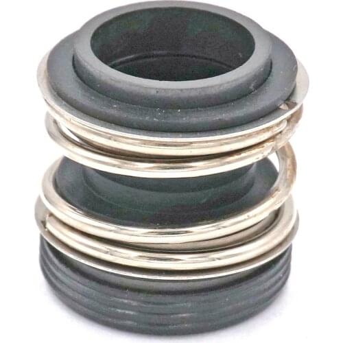 16mm Inner Diameter Mechanical water pump shaft seal Single Coil Spring Carbon vs Silicon Carbide NBR