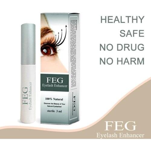 FEG Eyelash Growth Enhancer Natural Medicine Treatments Lash Eye Lashes Serum Mascara Lengthening Thicker Eyebrow Growth TSLM1
