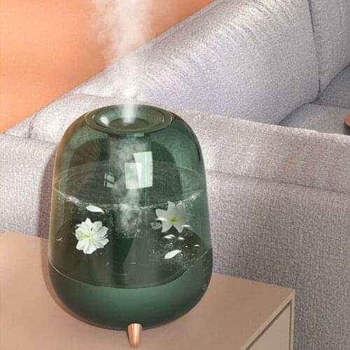 5L Large Capacity Air Humidifier Household Bedroom Moisture Dust Remover 220V Nano Mist Maker Essential Oil Aroma Diffuser