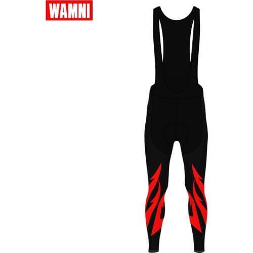 WAMNI Cycling Jersey Pans Bike Team Mountain Bike Male ciclismo Wear Bib Pants Downhill Bicycle Pants Cycling Trousers