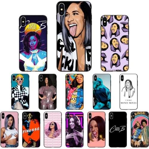 YNDFCNB American Rap Singer Cardi B Phone Cases for iphone 11 12 Mini Pro Max X XS MAX 6 6s 7 8 Plus 5 5S 5SE XR SE2020