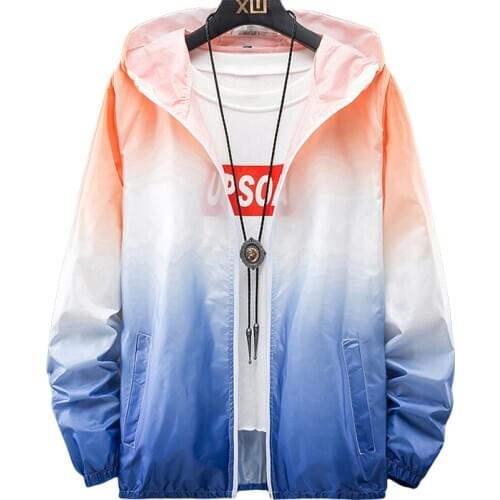 Women Basic Jackets Summer 2021 Causal Thin Windbreaker Womens Hooded Jackets Coats Zipper Lightweight Jacket Woman veste femme