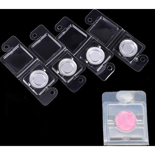 10pc Cosmetic Makeup Empty Eyeshadow Case Powder DIY Palette 26mm Aluminum Pans For Eyes Makeup Palette