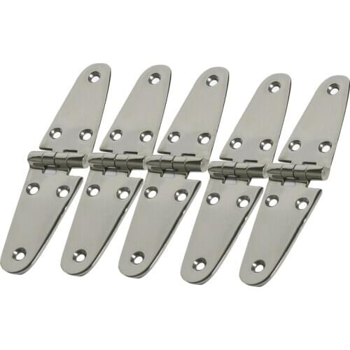 5 PCS Hardware For Hinged Cabinets For Ships Iron Doors, Shaped Triangle Hinged Glass Doors Hinge
