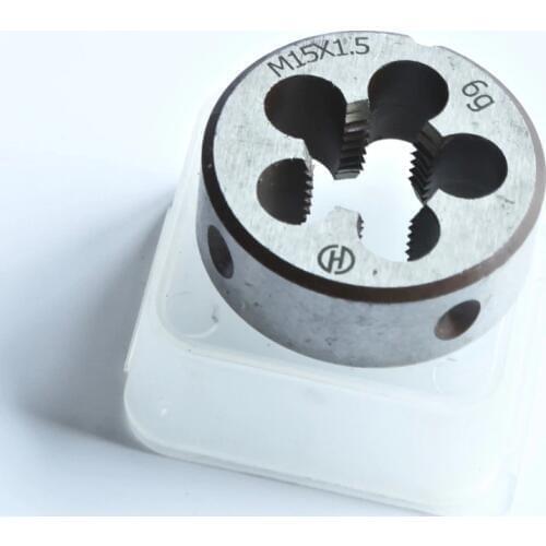 Free shipping 1PC Non-standard Metric Die M15 round Die Threading Tools Lathe Model Engineer Thread Maker for DIY maker
