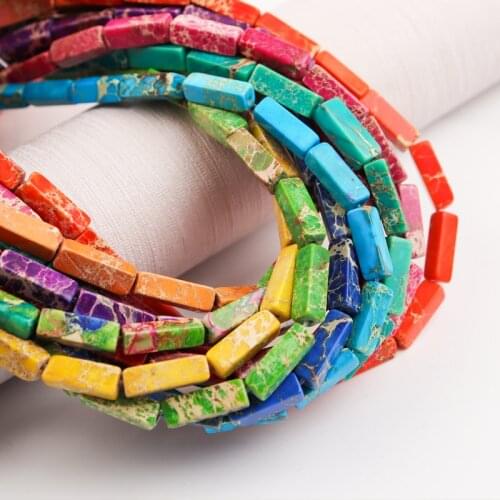 Apx 29pcs/lot Imperial Natural Stone Beads For Jewelry Making Sediment Jaspers Stone Beads Loose Beads Spacer Beads For Bracelet