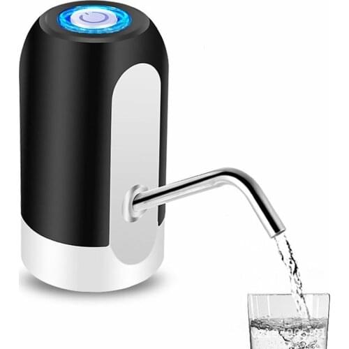 Hot Electric Water Dispenser Portable Gallon Drinking Bottle Switch Smart Wireless Water Pump Water Treatment Devices With Light