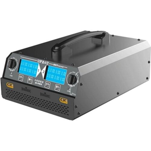 EV-PEAK U4 25A 1600W LiPo LiHv charger industrial drone smart fast professional charger suitable for 6S 10S 12S battery charger