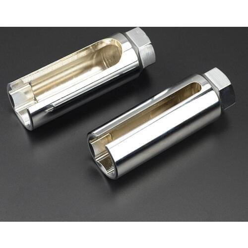 1/2" 22mm Single Oxygen Socket Wrench Head High Carbon Steel Universal Socket Oxygen Sensor Assembly and Disassembly Hand Tools