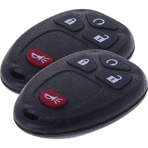 2 Pieces 4 Button Remote Control Car Key FCCID:15114374 KOBGT04A 315 Frequency Flexible Automobile Key