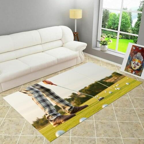 Golf Game Pattern Rug, New Fashion Rugs, Living Room Rug, Modern Rug, Home Decor Rugs, Fan Rugs, 3d Print Rug, Kids Room Rugs