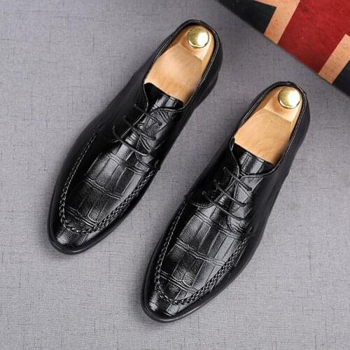 LCXMND Mens Leather Shoes