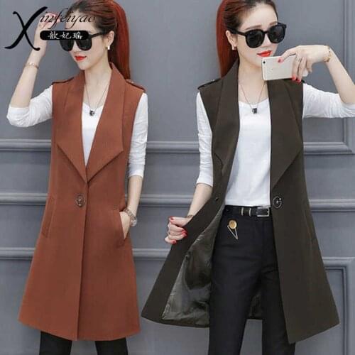 Fashion Autumn Winter Long Cotton Vest Women Jacket Female Hooded Sleeveless Plus Size Slim Warm Coat Ladies Waistcoat H509