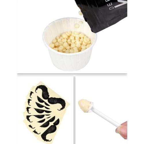 Painless Nose Wax Kit Hair Removal Wax for Women Eyebrows Nose Moustache