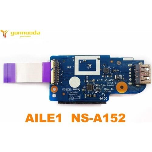 Original for lenovo laptop E440 usb board resde board with cable E440 AILE1 NS-A152 tested good free shipping