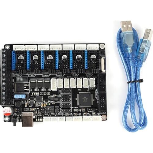 Durable 6 Drives F6 V1.4 Motherboard Control Board Compatible With for TMC2208 UART 3D Printer Accessories Replacement Mainboard