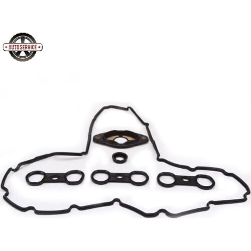 11127582245 Valve Cover Gasket Durable Sturdy Shaft Seal Set For BMW 128i 328i 328xi 528i 528xi X3 X5 Z4 11127559699 11127552280