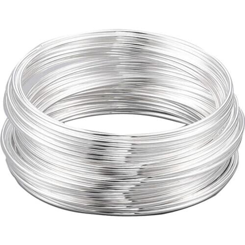 1000 g 5.5cm Steel Memory Wire Beading Steel Wire for DIY Jewelry Findings Bangle Bracelet Making,Wire: 1.0mm, about 700 circles