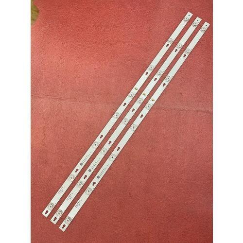 3 PCS LED Backlight Strip for TOT_43D2900_3X8 Thomson 43UC6306 43UC6406 43U67EBC OEM46LB06 TCL 43S303 43S305TABA 43DP608 D43A810