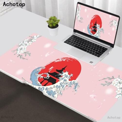 Extended Mouse Mat Cherry Blossom Gaming Mousepad Soft Rubber Xxl Computer Mouse Pad Home Carpet MousePads Large Mouse Carpet