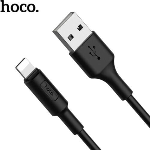 HOCO USB Cable For iPhone 11 Por X 8 7 6 5 6s plus Fast Charging Phone USB Data Cable For Apple IOS 11 iPad USB Charger Cable