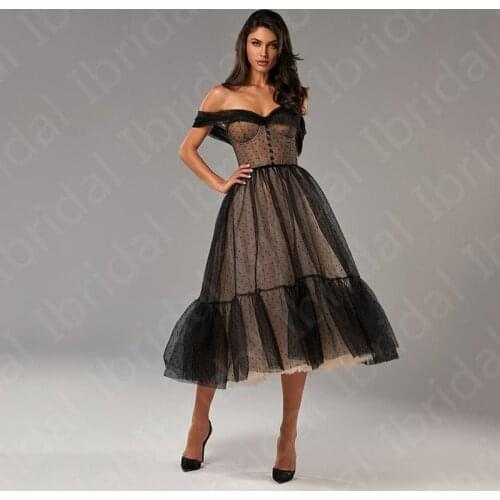 Weilinsha Women's Evening Dresses Below The Knee