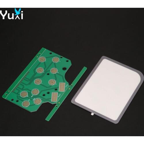 YuXi For GameBoy Zero DMG-01 Button PCB Motherboard Controller Card Common Ground For Raspberry Pi with Glass Lens