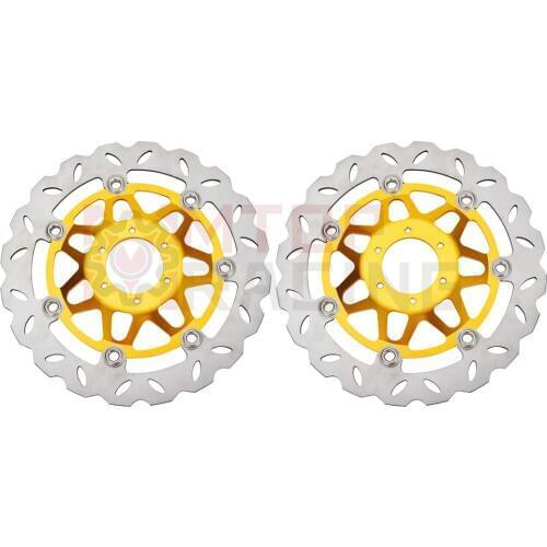 1 Pair Front Brake Disc For Honda CB400SF NC31 Superfour 1992-1997 Front Rotors 1993 1994 1995 1996