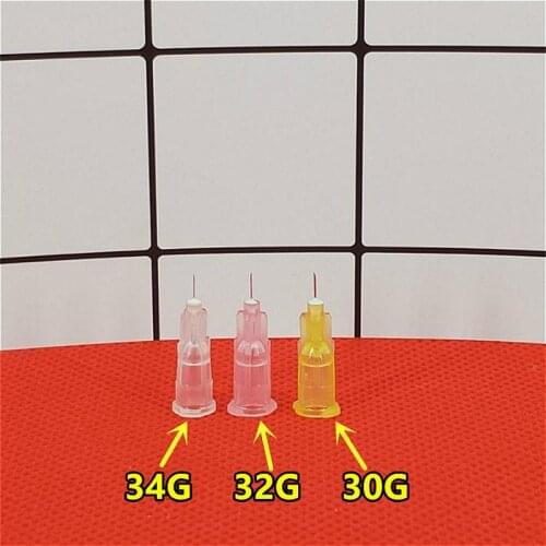 100pcs 34g 4mm needle mosquito needle 30 / 32g Korea 4 / 13mm disposable painless nano needle