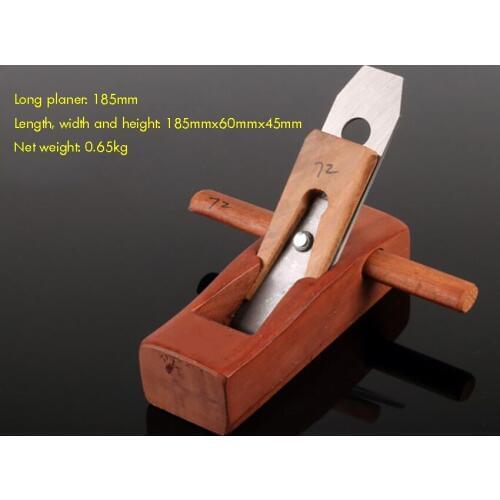 185mm Woodworking Hand Planer Wooden Carpenter Woodcraft Tool, for Woodworking, Trimming, Wood Planing, Surface Smoothing