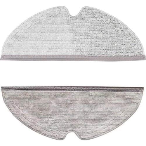 2/4/8/10/12/20Pcs Robot Vacuum Cleaner Mop Cloths Sweeping Rag Replacement Wiper Accessories Compatible with Roborock S5T6T7 Pro
