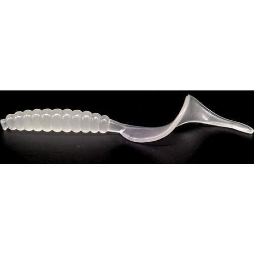 20pcs soft lure Flexible Fishing Lure 70mm/2.2g silicone grub worm Lure isca artificial Rubber soft fishing baits