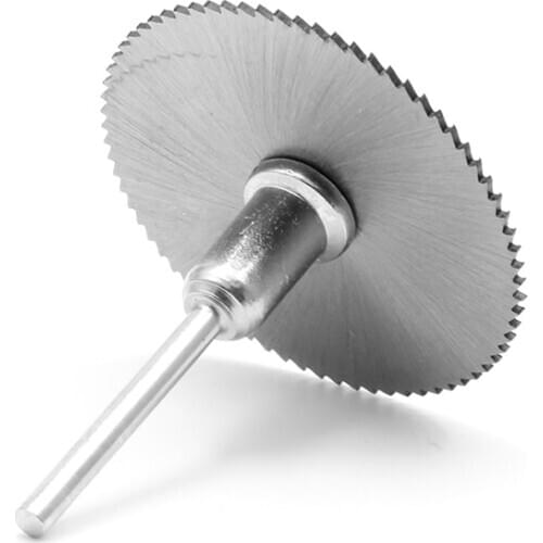 44MM HSS Cutting Disc Grinder Cutoff Circular Saw Rotary Blades Tool + Rod New WXTC