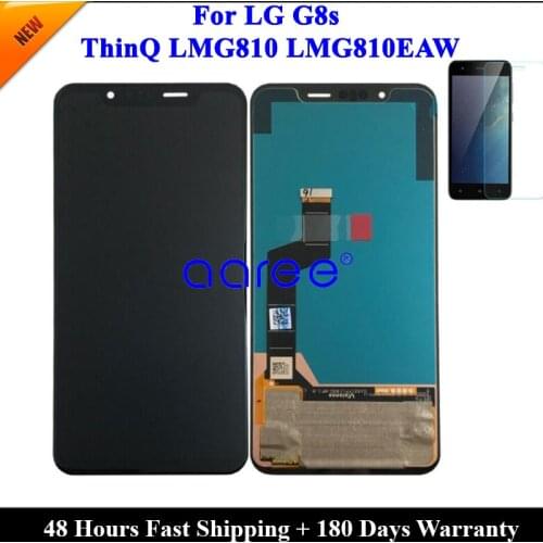 6.21' LCD Display For LG G8s ThinQ LCD G8S LCD Display For LG LMG810 LMG810EAW Display LCD Screen Touch Digitizer Assembly