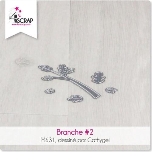 CH 2020 New Arrival Branch Stencil Metal Cutting Dies For Scrapbooking Practice Hands-on DIY Album Card Craft Decoration