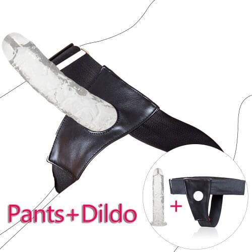 Bondage Dildos Wearable Strapon Dildo Panties For Lesbian Women Underwear Strap On Dildos Realistic Penis Pants Adult Games