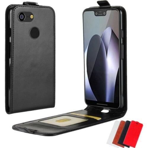 For Google Pixel 3 / 3 XL 3XL Flip Case PU Leather Cover For Google Pixel 3 Phone Cases Inner Soft TPU Magnetic with Card Slot