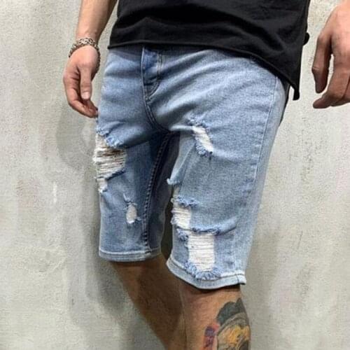 GOMYIE Men's Denim Shorts