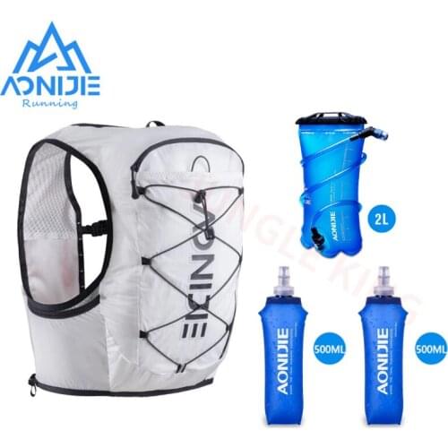 AONIJIE Lightweight Running Hydration Pack Breathable Trail Running Vest Backpack For Ultra Trail Marathon Cycling Run Bag C9108
