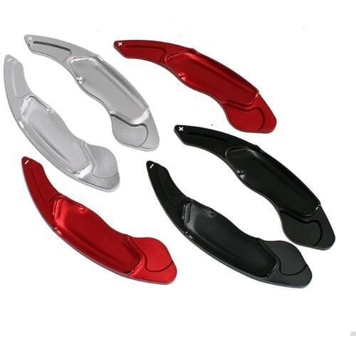 For Volov S60 V60 XC60 V40 2014 2015 2016 2017 DSG Car Steering Wheel Extension Shifters Shift Aluminum Shift Paddles 2pcs