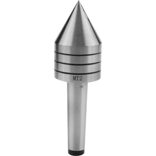 MT2 Heavy Duty MT2 Precision Rotary Live Lathe Bearing Tailstock Center For Metal & Wood CNC Turning Tools