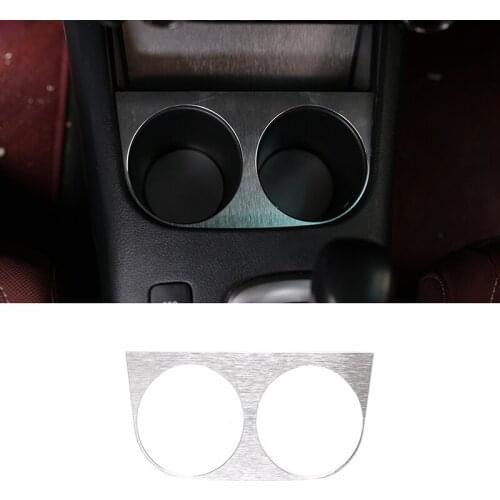 NEW!!! 1 Pcs Alloy Car Styling for Toyota Hilux 2015-2020 Central Control Cup Holder Decorative Frame Car Interior Accessories