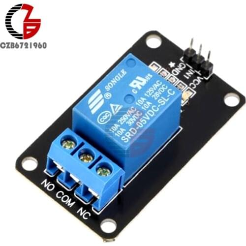 5V One 1 Channel Relay Module Board Shield for PIC AVR DSP ARM MCU Module For Arduino KY-019